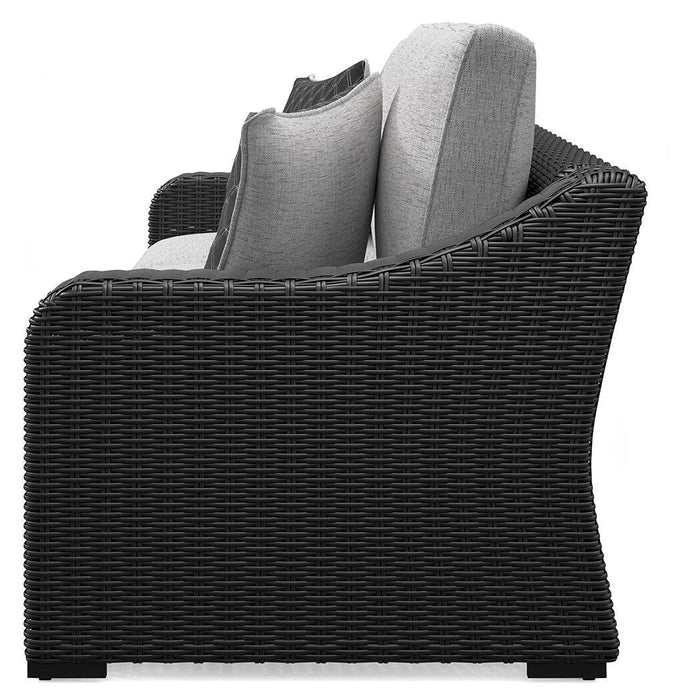 Beachcroft Outdoor Sofa with Cushion - Holmwood's Furniture & Design Center (Somersworth, NH)