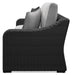 Beachcroft Outdoor Sofa with Cushion - Holmwood's Furniture & Design Center (Somersworth, NH)