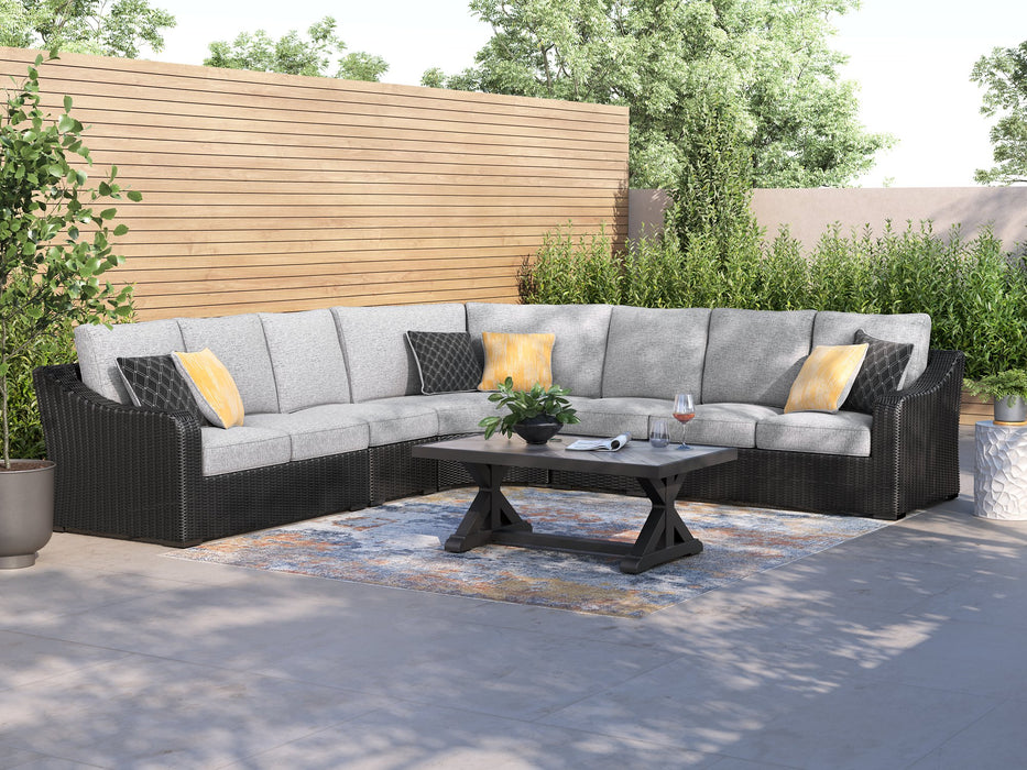 Beachcroft Outdoor Sectional - Holmwood's Furniture & Design Center (Somersworth, NH)