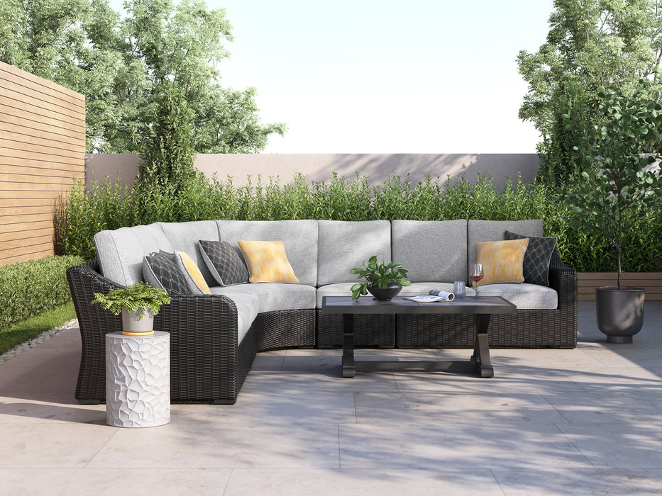 Beachcroft Outdoor Sectional - Holmwood's Furniture & Design Center (Somersworth, NH)