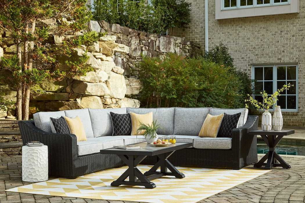 Beachcroft Outdoor Sectional - Holmwood's Furniture & Design Center (Somersworth, NH)