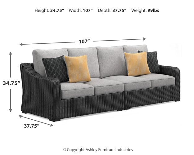 Beachcroft Outdoor Sectional - Holmwood's Furniture & Design Center (Somersworth, NH)
