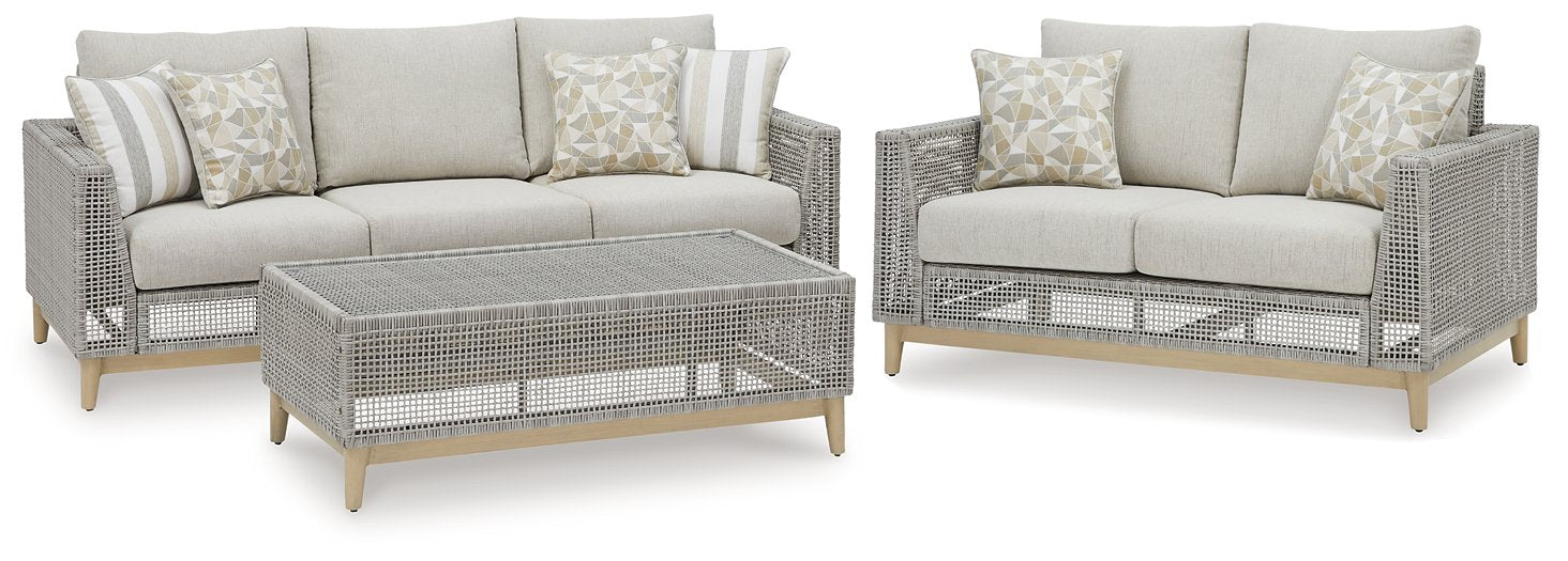 Seton Creek Outdoor Seating Set - Holmwood's Furniture & Design Center (Somersworth, NH)