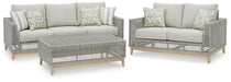 Seton Creek Outdoor Seating Set - Holmwood's Furniture & Design Center (Somersworth, NH)