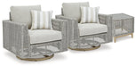 Seton Creek Outdoor Seating Set - Holmwood's Furniture & Design Center (Somersworth, NH)
