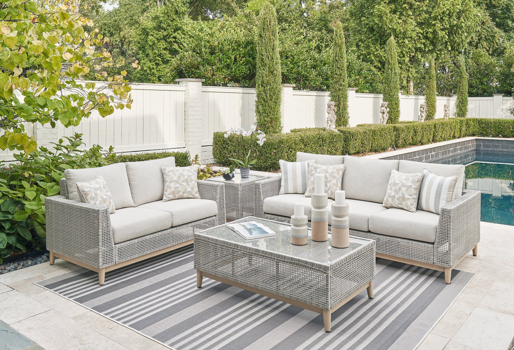 Seton Creek Outdoor Seating Set - Holmwood's Furniture & Design Center (Somersworth, NH)
