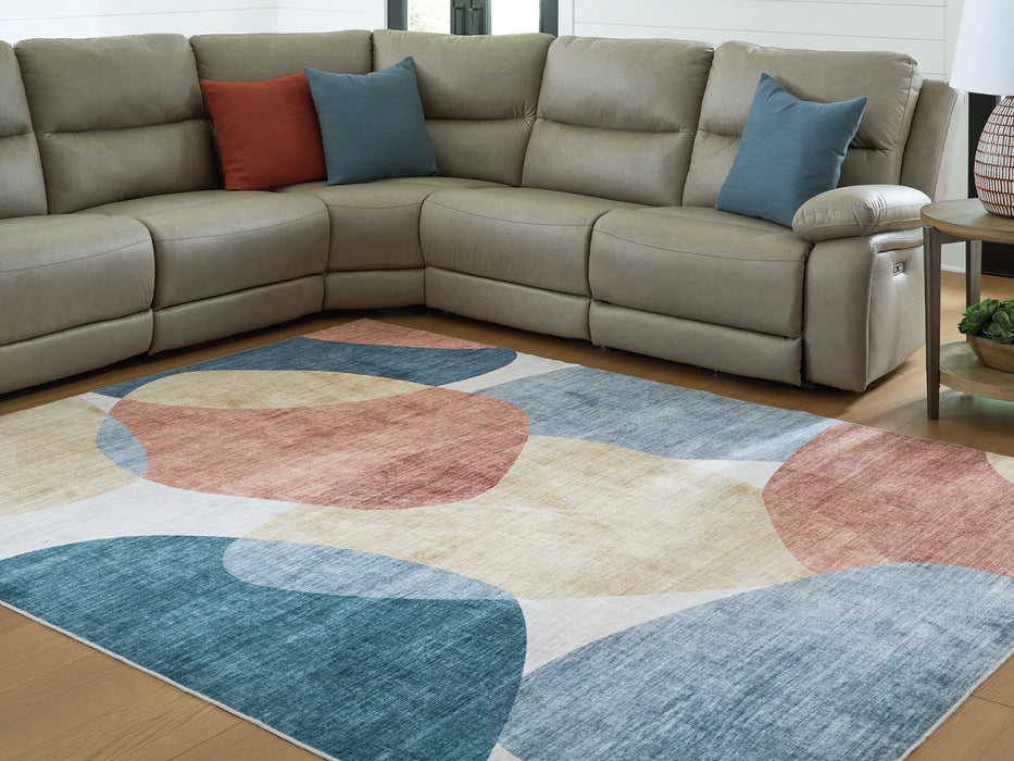 Chanleigh Washable 7'6" x 9'6" Area Rug - Holmwood's Furniture & Design Center (Somersworth, NH)