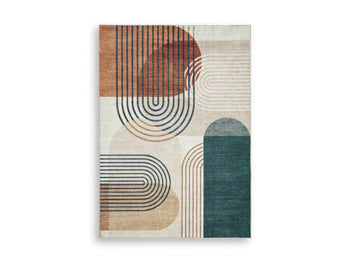 Farrendale Washable Area Rug - Holmwood's Furniture & Design Center (Somersworth, NH)