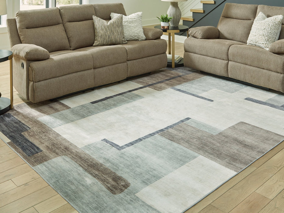 Larkport Washable Area Rug - Holmwood's Furniture & Design Center (Somersworth, NH)