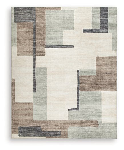 Larkport Washable Area Rug - Holmwood's Furniture & Design Center (Somersworth, NH)