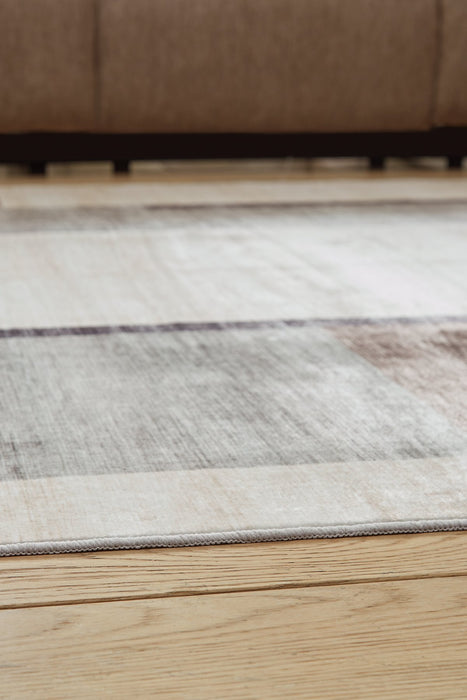 Larkport Washable Area Rug - Holmwood's Furniture & Design Center (Somersworth, NH)