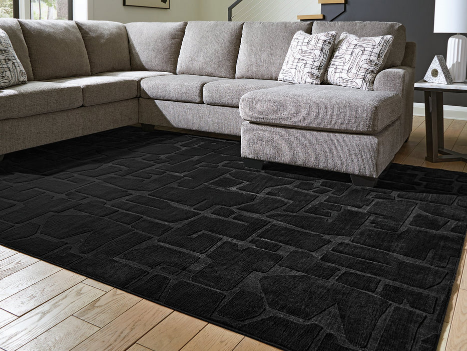 Gibbswell Washable Area Rug - Holmwood's Furniture & Design Center (Somersworth, NH)