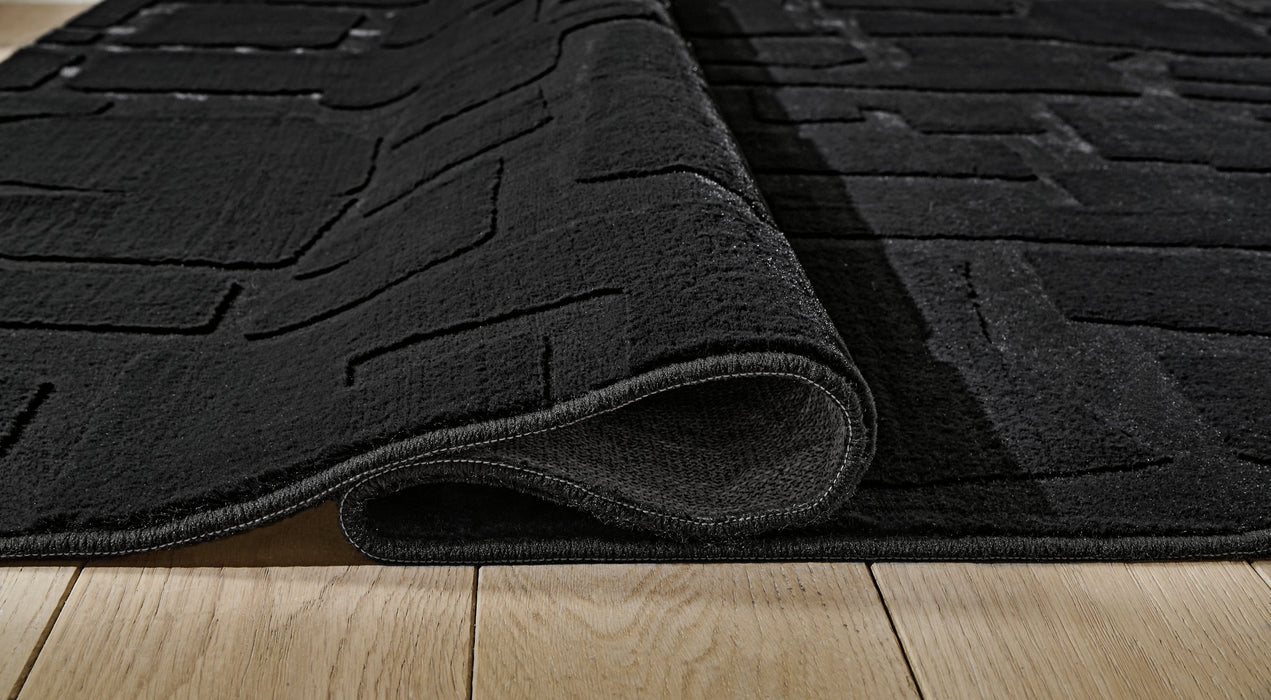 Gibbswell Washable Area Rug - Holmwood's Furniture & Design Center (Somersworth, NH)