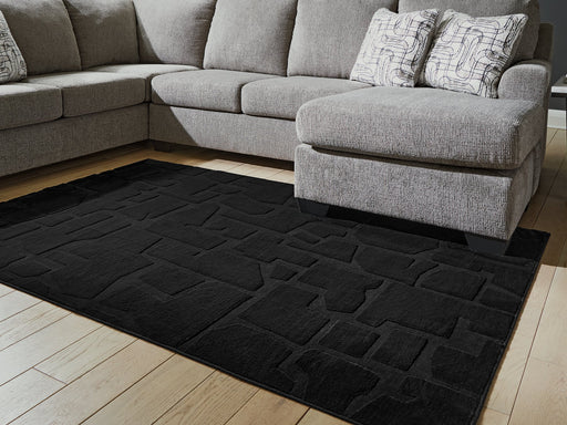 Gibbswell Washable Area Rug - Holmwood's Furniture & Design Center (Somersworth, NH)