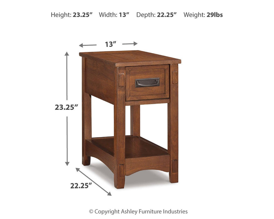 Breegin Chairside End Table - Holmwood's Furniture & Design Center (Somersworth, NH)