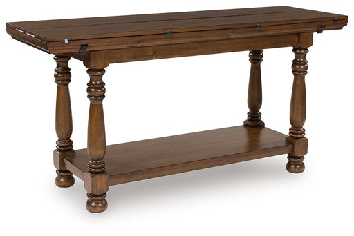 Sturlayne Flip Top Sofa Table - Holmwood's Furniture & Design Center (Somersworth, NH)