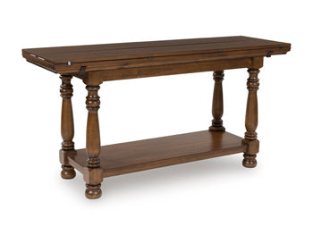 Sturlayne Flip Top Sofa Table - Holmwood's Furniture & Design Center (Somersworth, NH)