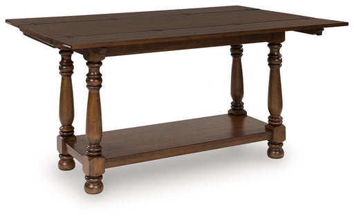 Sturlayne Flip Top Sofa Table - Holmwood's Furniture & Design Center (Somersworth, NH)