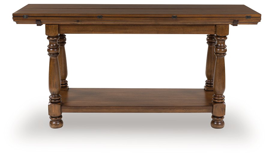 Sturlayne Flip Top Sofa Table - Holmwood's Furniture & Design Center (Somersworth, NH)