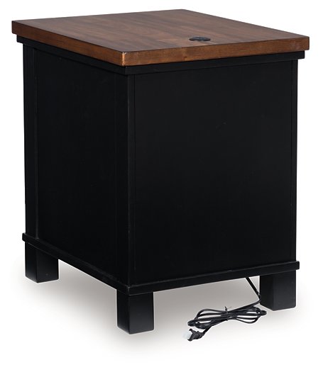 Wildenauer Chairside End Table - Holmwood's Furniture & Design Center (Somersworth, NH)