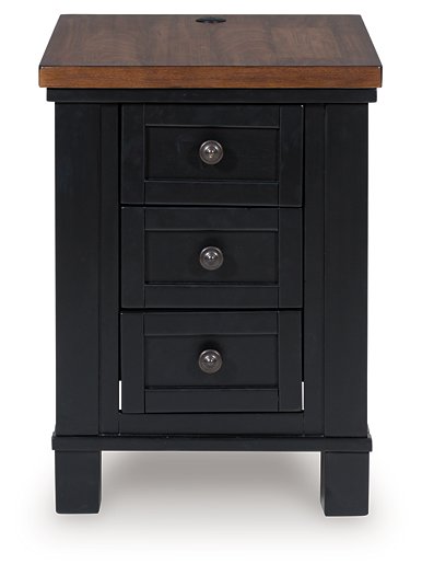 Wildenauer Chairside End Table - Holmwood's Furniture & Design Center (Somersworth, NH)