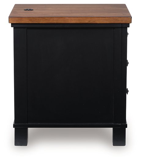 Wildenauer Chairside End Table - Holmwood's Furniture & Design Center (Somersworth, NH)