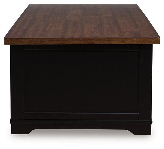 Wildenauer Lift-Top Coffee Table - Holmwood's Furniture & Design Center (Somersworth, NH)