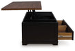Wildenauer Lift-Top Coffee Table - Holmwood's Furniture & Design Center (Somersworth, NH)