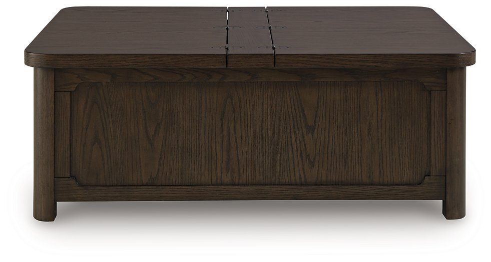 Breckington Coffee Table With Storage - Holmwood's Furniture & Design Center (Somersworth, NH)