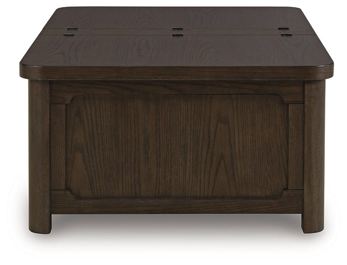 Breckington Coffee Table With Storage - Holmwood's Furniture & Design Center (Somersworth, NH)