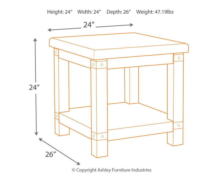 Carynhurst End Table - Holmwood's Furniture & Design Center (Somersworth, NH)