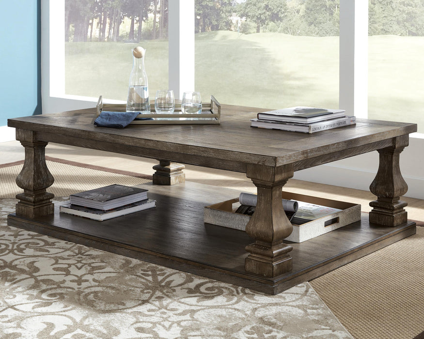 Johnelle Coffee Table - Holmwood's Furniture & Design Center (Somersworth, NH)
