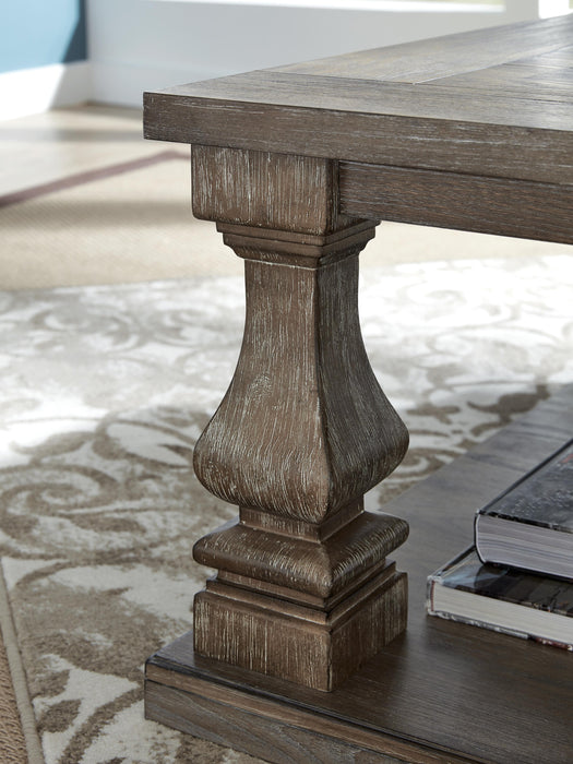 Johnelle Coffee Table - Holmwood's Furniture & Design Center (Somersworth, NH)