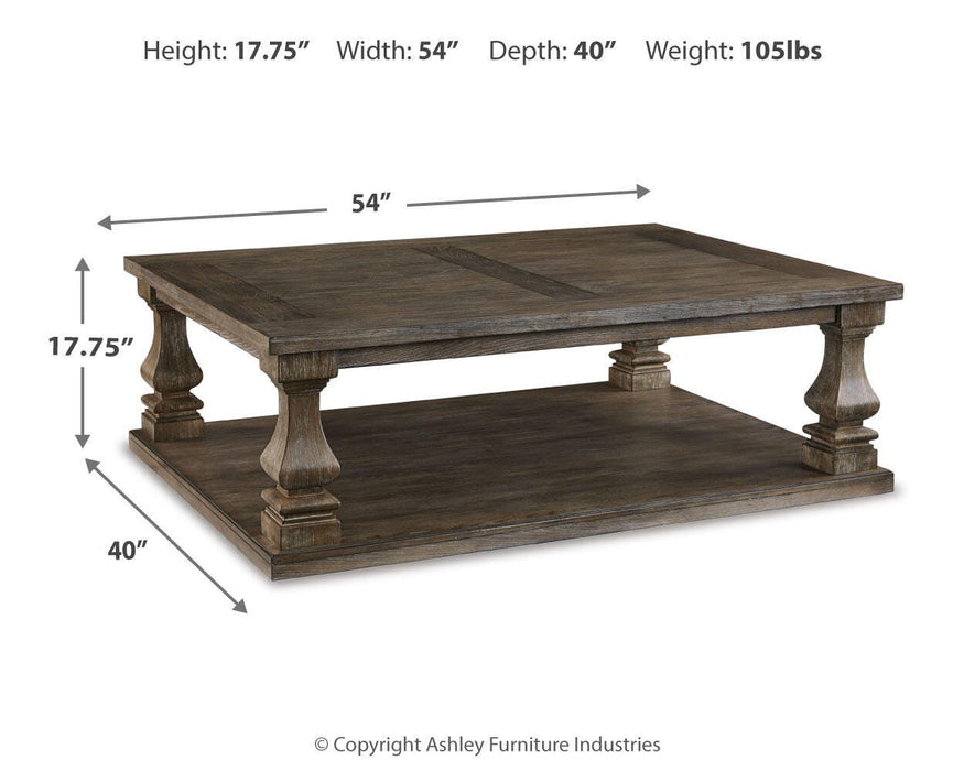 Johnelle Coffee Table - Holmwood's Furniture & Design Center (Somersworth, NH)