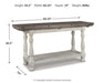 Havalance Sofa/Console Table - Holmwood's Furniture & Design Center (Somersworth, NH)