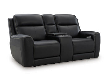 5Z-Relaxation Power Reclining Loveseat with Console - Holmwood's Furniture & Design Center (Somersworth, NH)