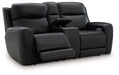 5Z-Relaxation Power Reclining Loveseat with Console - Holmwood's Furniture & Design Center (Somersworth, NH)