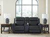 5Z-Relaxation Power Reclining Loveseat with Console - Holmwood's Furniture & Design Center (Somersworth, NH)