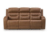 Knightington Power Reclining Sofa with Audio Seating - Holmwood's Furniture & Design Center (Somersworth, NH)