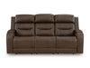 Knightington Power Reclining Sofa with Audio Seating - Holmwood's Furniture & Design Center (Somersworth, NH)