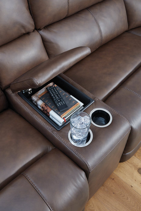 Bleckley Power Reclining Sectional - Holmwood's Furniture & Design Center (Somersworth, NH)