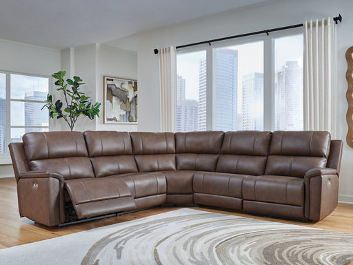 Bleckley Power Reclining Sectional - Holmwood's Furniture & Design Center (Somersworth, NH)