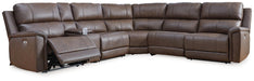 Bleckley Power Reclining Sectional - Holmwood's Furniture & Design Center (Somersworth, NH)