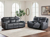 Bexhurst Reclining Living Room Set - Holmwood's Furniture & Design Center (Somersworth, NH)