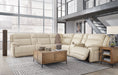 Double Deal Reclining Sectional with 2 Consoles - Holmwood's Furniture & Design Center (Somersworth, NH)