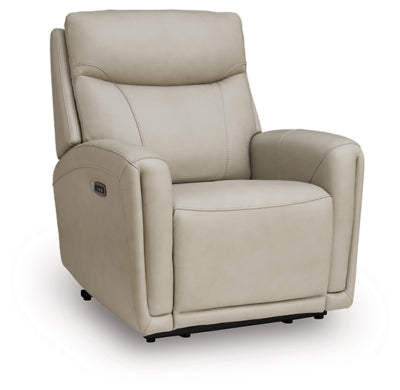 Pincara Power AutoGlide Recliner - Holmwood's Furniture & Design Center (Somersworth, NH)