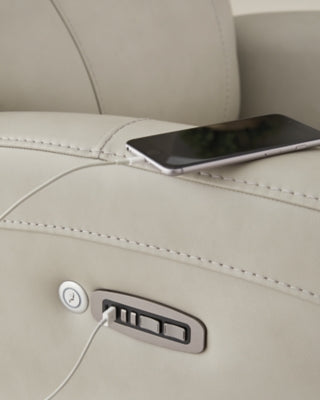 Pincara Power AutoGlide Recliner - Holmwood's Furniture & Design Center (Somersworth, NH)