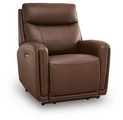 Pincara Power AutoGlide Recliner - Holmwood's Furniture & Design Center (Somersworth, NH)