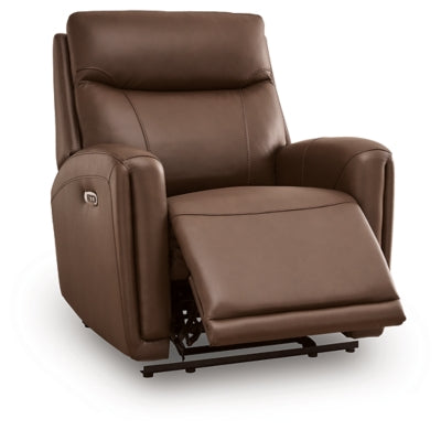 Pincara Power AutoGlide Recliner - Holmwood's Furniture & Design Center (Somersworth, NH)