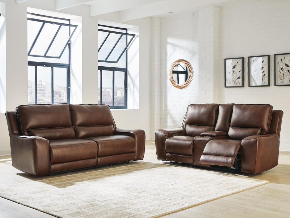 DeepWakes Reclining Living Room Set - Holmwood's Furniture & Design Center (Somersworth, NH)